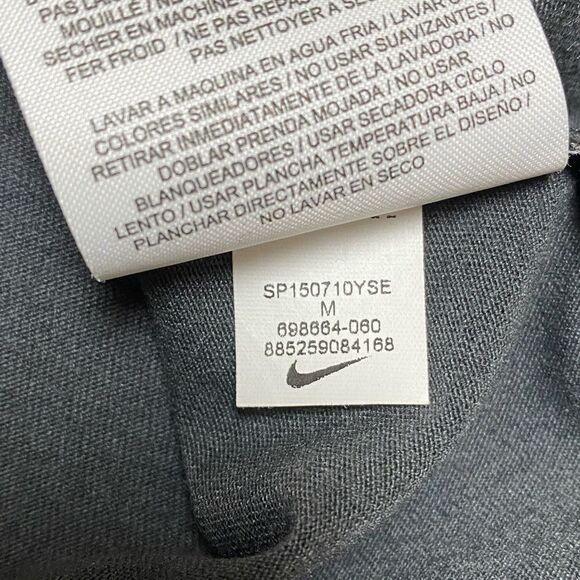 Nike Lebron James Court Vision Men’s Gray|Black Dri Fit Shirt Sz M - Picture 11 of 13